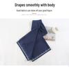 Women's Embroidered Ice Silk Cotton High-Waisted Wide-Leg Pants for Spring/Summer 2026