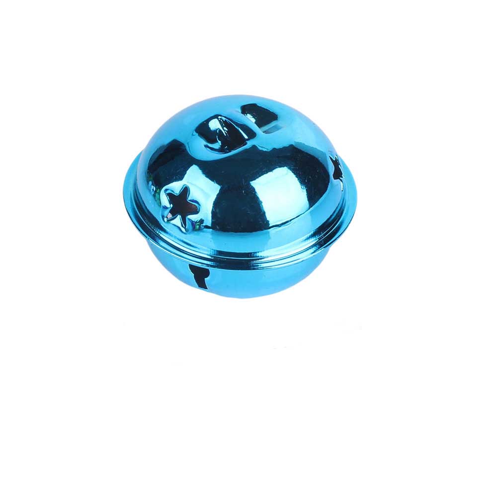 

НОВЫЕ 10 шт. 30-40 мм рождественские колокольчики, серебряные блестящие колокольчики, ажурные звездочки, колокольчики для саней, сделай сам, поделка, рождественская елка, декоративный ошейник для домашних животных blue