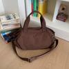 Torebka na ramię Damska torebka crossbody ze ściągaczem Jednokolorowa torba tote