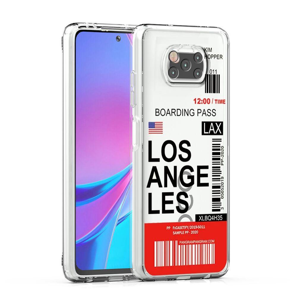 Phone Case For Xiaomi Poco X6 X5 NFC X3 F6 F5 Pro F4 F3 M3 14 13T 12T 12 13 Lite 11 5G Cover World City Travel Ticket New York