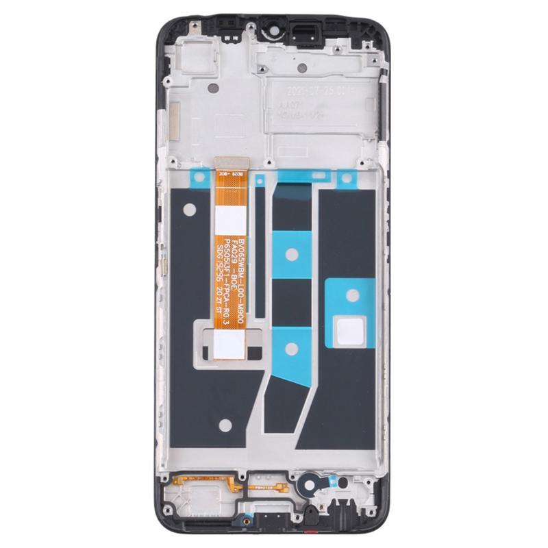 For Oppo A54s Grade C LCD Screen and Digitizer Assembly+Frame Replace Part (without Logo)