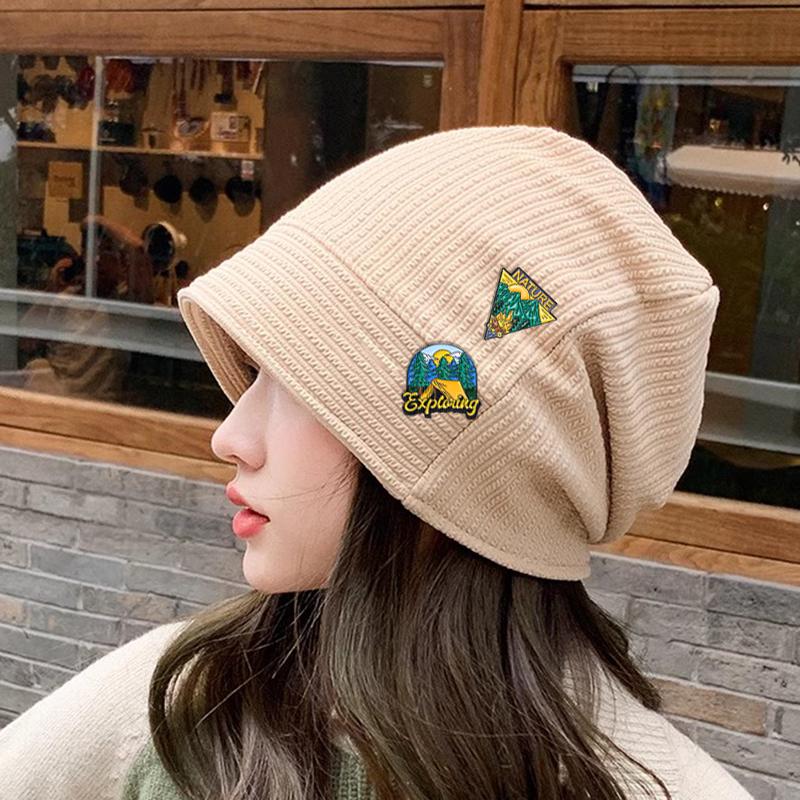 4 Styles Funny Valley Camping Series Enamel Brooches Exploring Wildness Nature Tent Lapel Pins Outdoors Badge