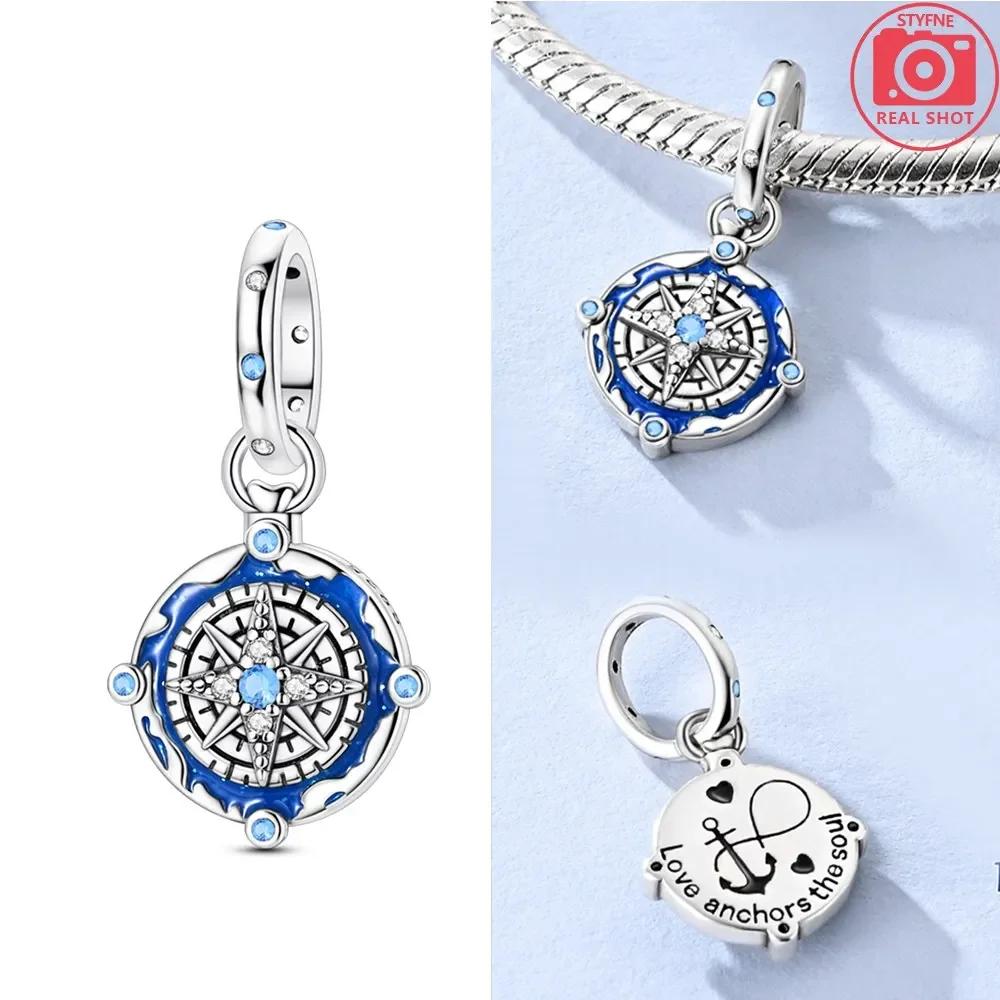 The Eternal Love Pendant Copper Colors Charm Beads Fit Original Charms Bracelet Beads For Women Jewelry Making Gifts