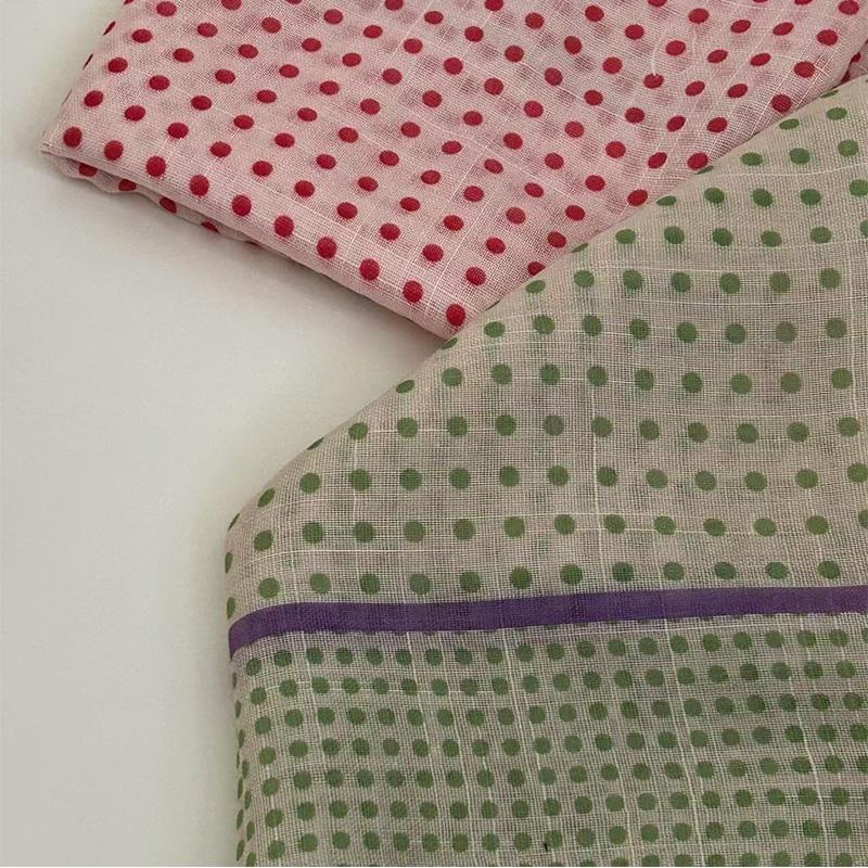 Cotton Linen Small Square Scarf Scarf Fresh Breathable For Women Hairband Versatile Triangular Scarf Necktie Fart Curtain