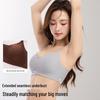 Wireless Cross-Back Bra with Side Support for Small Busts