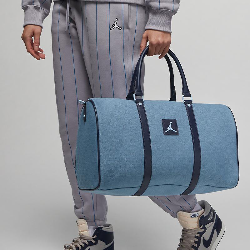 New Jordan Polyester Crossbody Bag, Shoulder Bag, Handbag Regular Men's Blue MA0759-M0S