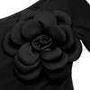 Damenmode Lässig Blumenmuster Druck Frühling Herbst Langarm Schräger Kragen Bodys