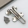 1Pcs Anti-Theft Buckle Door Buckle Door Bolt Door Lock Buckle Hasp Door Anti-Lock Buckle Household Thickening Mute Anti-Rust