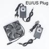 Ventilator de răcire DC 12V 120x25mm 12cm cu controler de viteză AC 110V 220V de la 3V la 12V pentru Cooler Componentă Receptor Xbox DVR