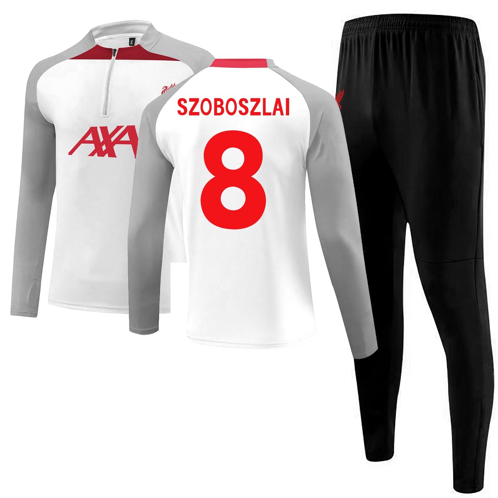 

Футбольный костюм Футбольный клуб Мужской с длинным рукавом Спортивная одежда Дышащий Спортивный тренировочный Фитнес Беговой костюм 16