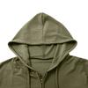 Women's Fashion Casual Sweatshirt Loose Zipper Cardigan Long Sleeve Hooded Jacket
