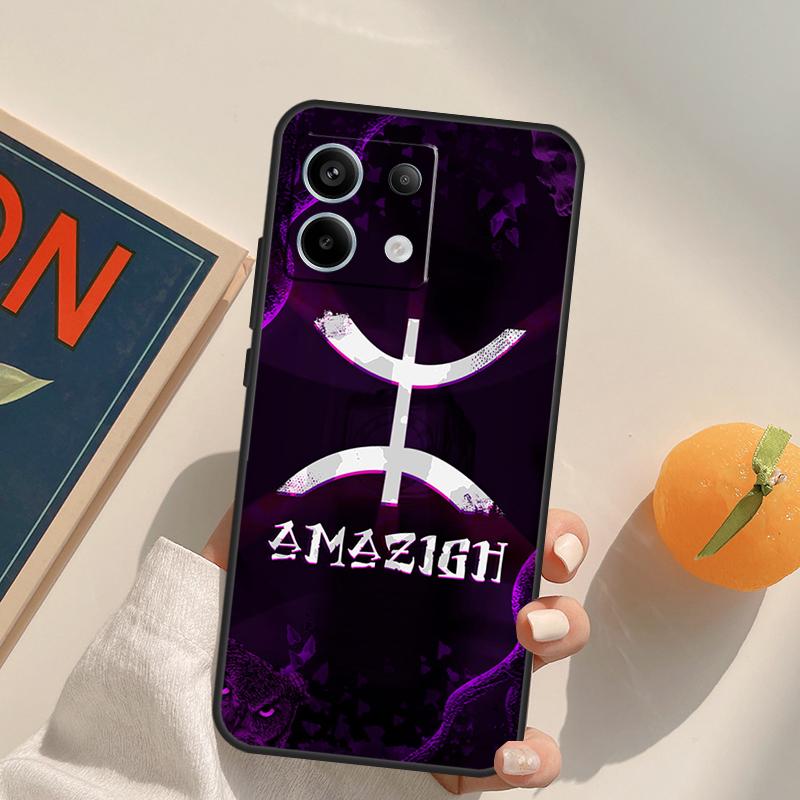 Amazigh Berber Flag Funda For Xiaomi Redmi Note 9 10 11 12 13 14 Pro 9S 10S 11S 12S Redmi 13C 10C 12C 14C Case