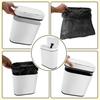 7000ml Motion Sensor Trash Can Touchless Automatic Garbage Can Battery Powered Smart Trash Can for Home Bathroom Kitchen Office