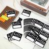 120 Pieces Hello My Name is Stickers, Hello Name Tag Labels with Black Marker Pen for Home School Conferences Office and Mailing