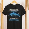 Spearfishing T-Shirt: Thinking About Spearfishing Graphic Tee