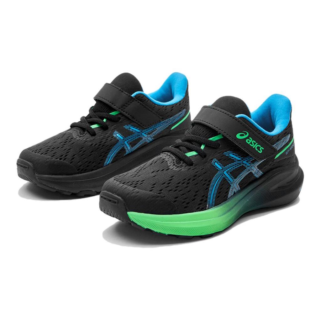 Asics GT 1000 13 PS Black Digital Aqua Kids Sneakers 1014A344-001