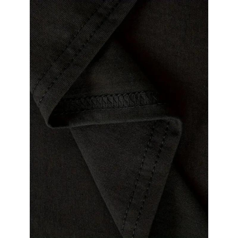 European Sizes Cute Cat Pumpkin Halloween Spooky Season Vintage Men T-ShirtMachine-washable Fashionable