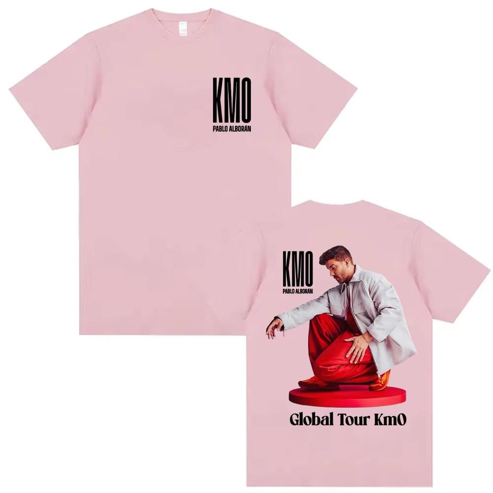 2026 Summer Pablo AlboráN Global Tour Kmo 2026 Merch T Shirts Men Women Fashion Vintage Hip Hop Tshirt For Men And Women