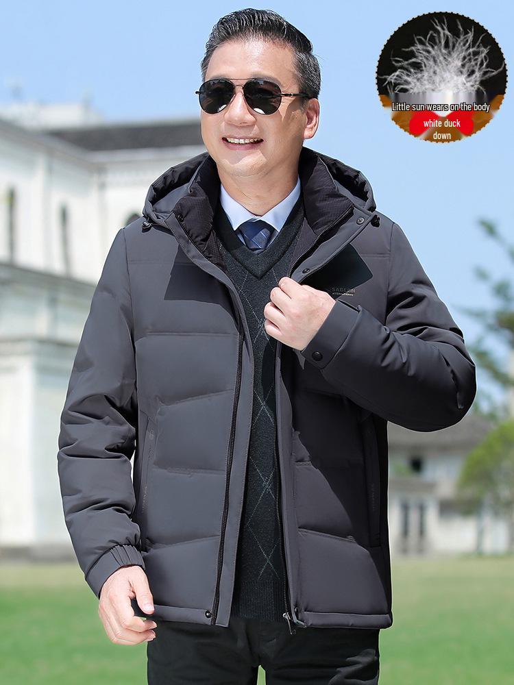 Men's Winter Down Jacket for 50s & 60s - New Style for Middle-aged & Elderly