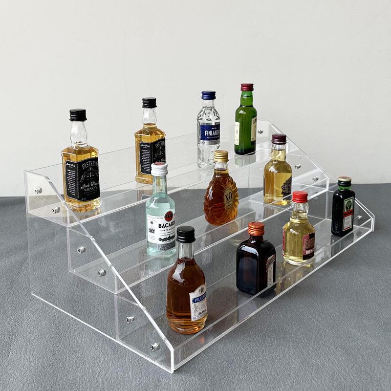 Acryl-Mehrschicht-Organizer für Parfüm, Make-up, Hautpflege und Zigaretten