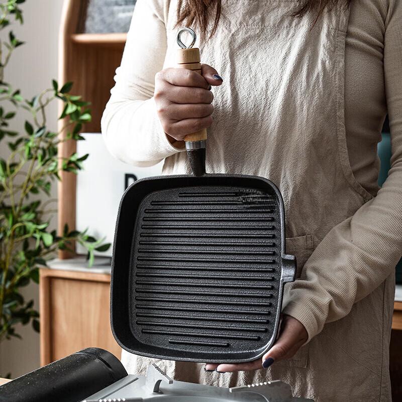 Uoto Non-stick Striped Steak Frying Pan
