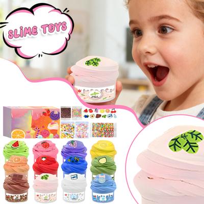 10 Pack Butter Slime Kit, Scented Slime For Kids Party, Stress Relief Toy For Girls Boys, Soft And Stretchy