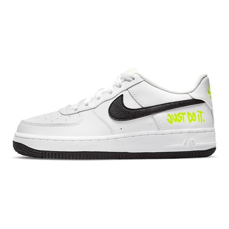 

Новые Nike Air Force 1 Low Just Do It Белые Вольт GS DM3271-100 35.5