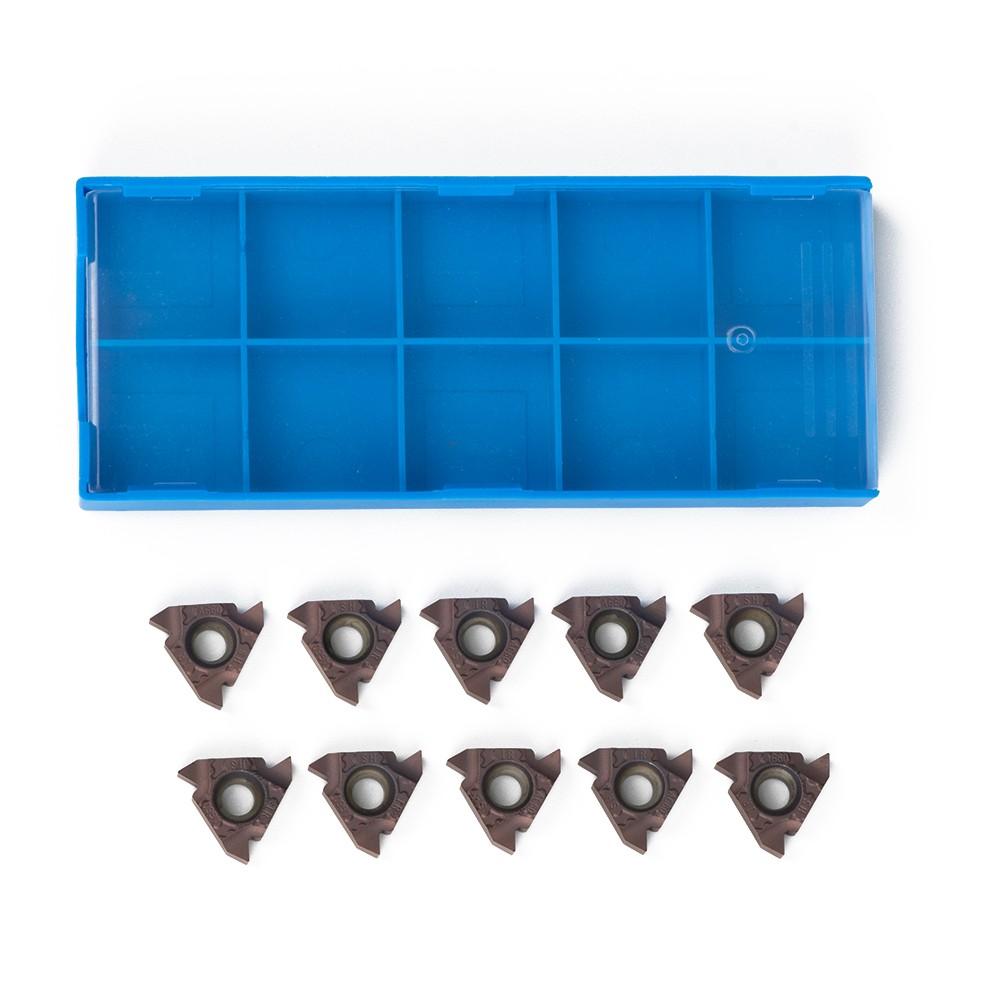 10pcs/Set 16IR AG60 Rts Lathe CNC Carbide Thread Cutting Turning Metalwork