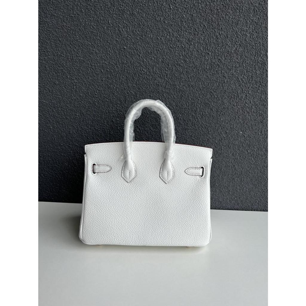 Gold Buckle Classic Fashionable Women's First-layer Cowhide Lychee Leather Handbag
