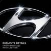 4PCS 60MM Car Emblem Badge Wheel Center Hub Cap Covers Auto Rim Cover For Hyundai Santa Fe Sonata Solaris Azera Creta I30 Ix25 Tucson IX35