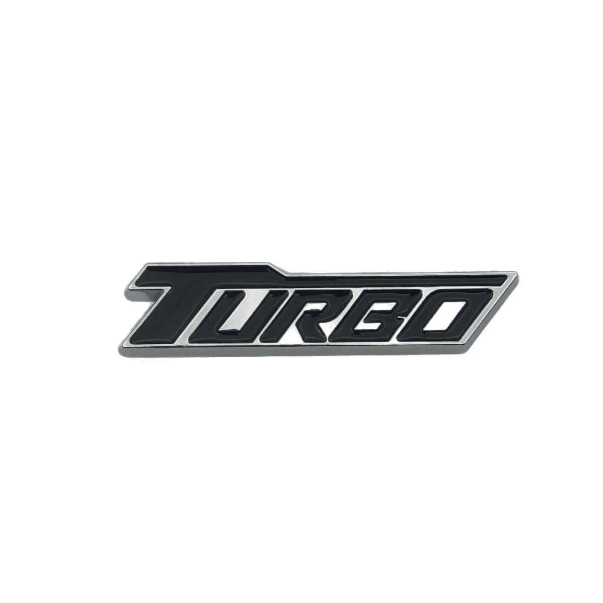 

Металлический задний значок Chevrolet Cruze/Malibu Turbo чёрный/серебряный