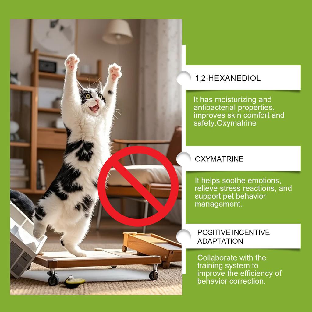 Anti-cat Spray, Anti-scratch Spray, Indoor And Outdoor Pet Training Auxiliary Furniture Protector,100ml