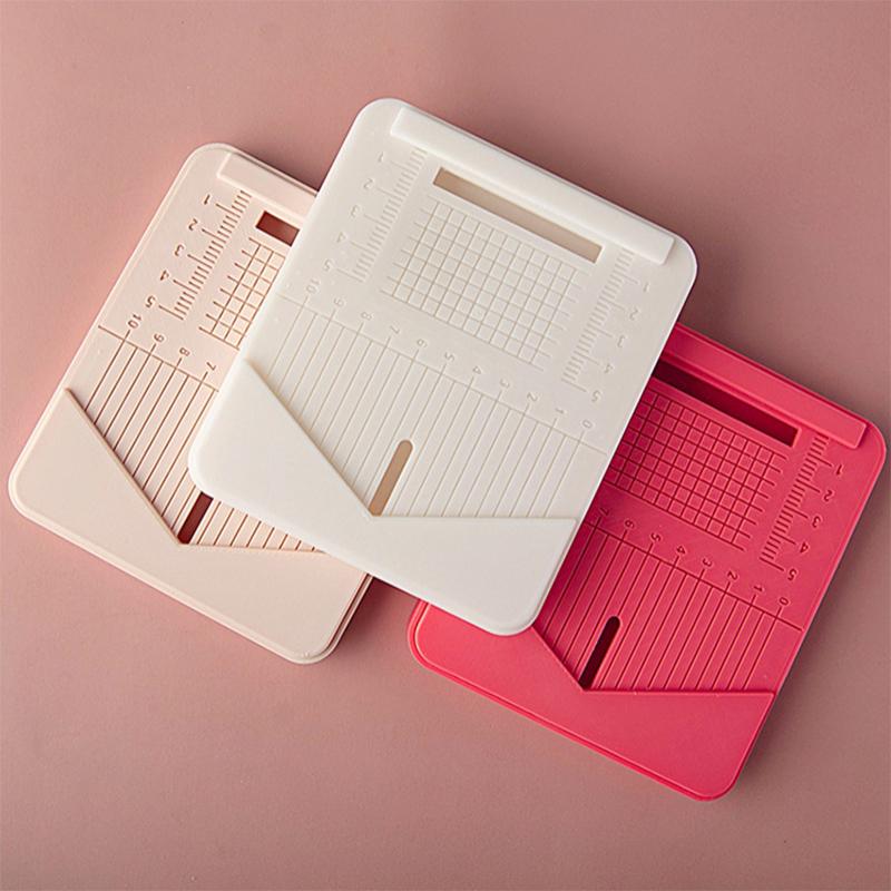 Steckerstift-Einbettungswerkzeug für Polymer Clay Ohrring-Gitterabdeckung Ohrring-Bohrständer Tonformen Pla Führungslöcher-Maker mit Staubbox