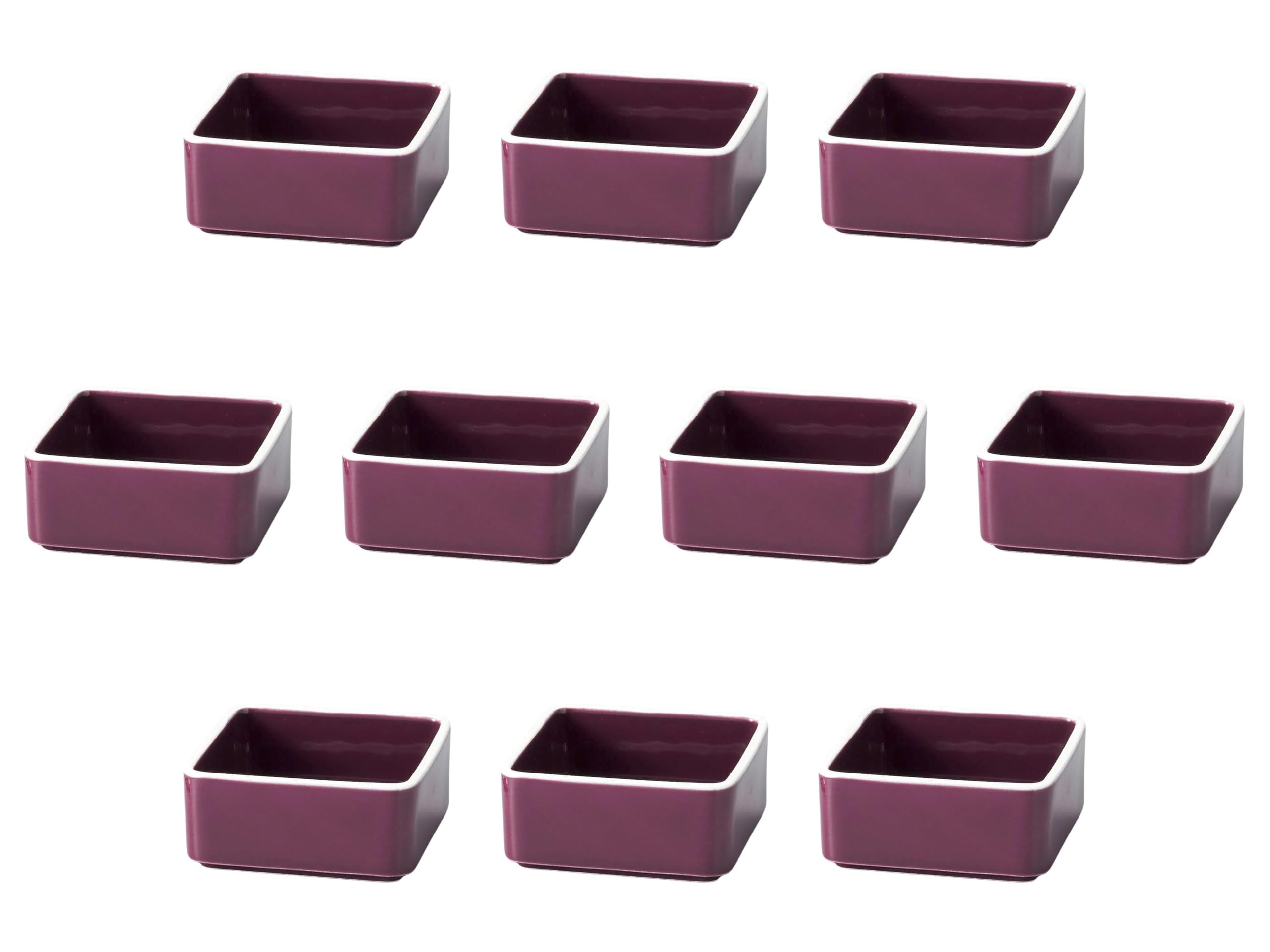 

Set of 10 Purple Tea Bag Boxes x x Western Tableware by Setomonohonpo [8.2 8.2 3.5 cm]