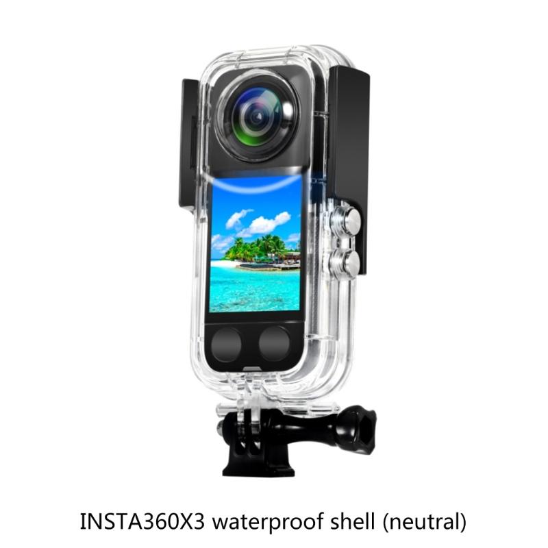 40m Waterproof Case Original Accessories For Insta 360 ONE X3 Aciton Camera Dive Case Cover