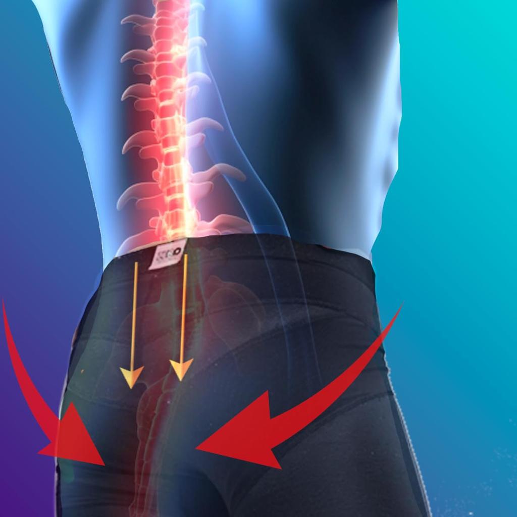 Chiropractic Pants NEW ZERO Patented Hearing Waist Pelvic for for Sleeping Pelvic Pants Sweat Absorbent Quick Dry Machine Washable BODY SPROUT Front