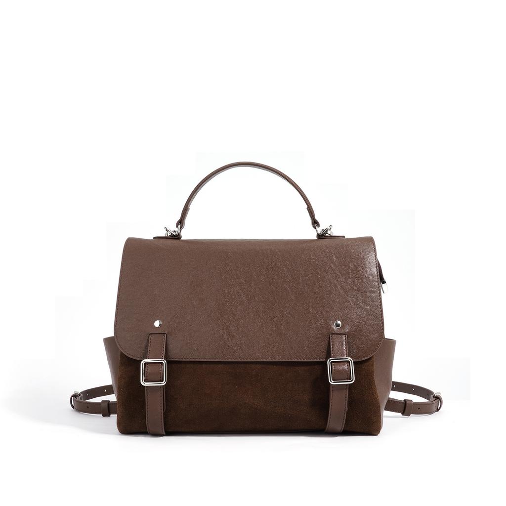 Backpack bag women's 2025 new high-end sense niche commuter travel light backpack single shoulder large capacity tote bag