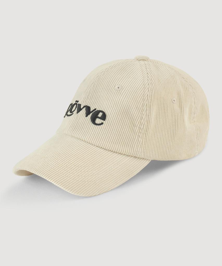 ROVVE Corduroy Logo Cap (Cream)