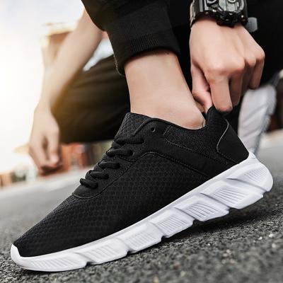 Lente Nieuwe Grote Maat Mesh Herenschoenen Casual Schoenen Sport Herenschoenen 39-47