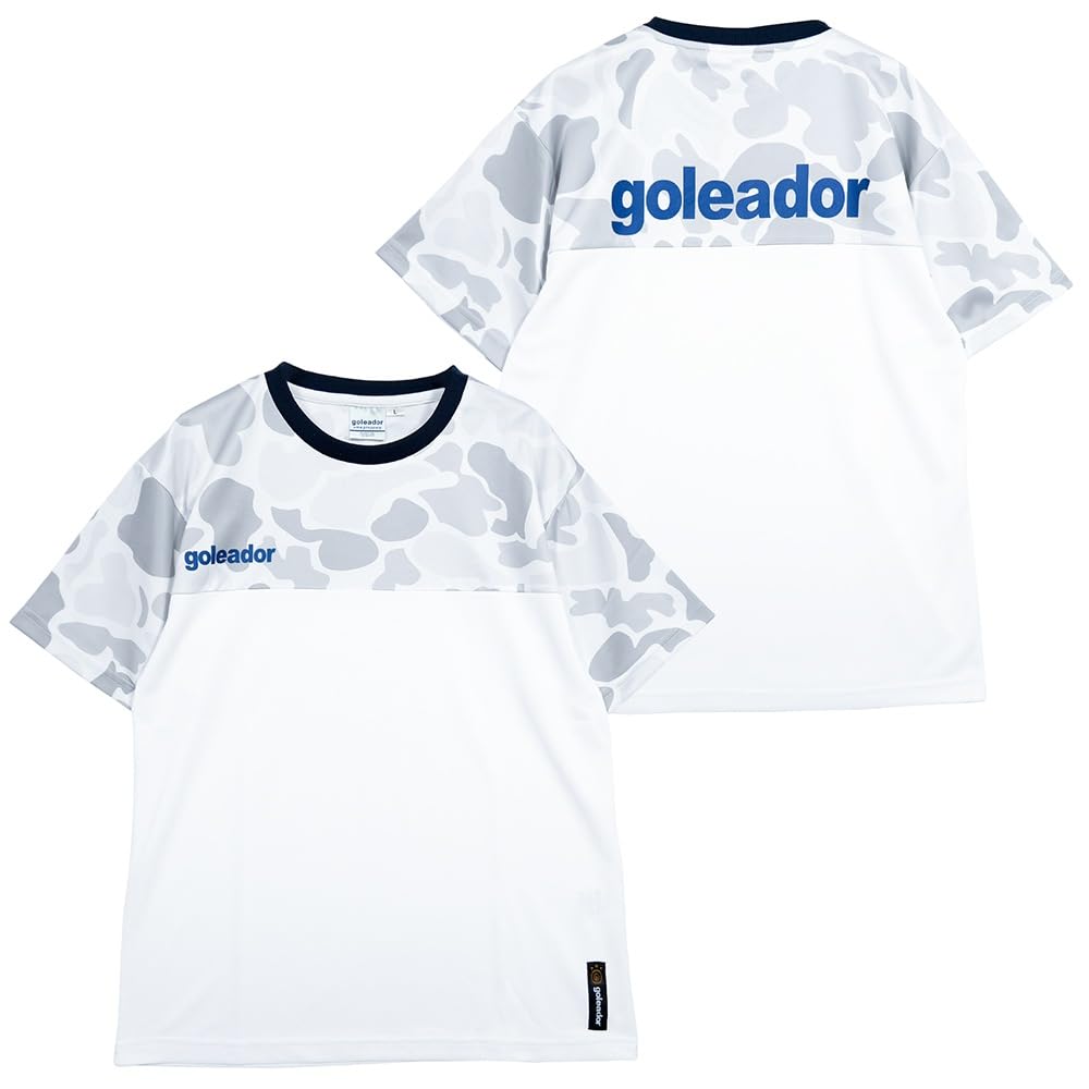 Goleador Streetwear and Bottom 2025 Special Camouflage Plastic White [Top Set] Suit,