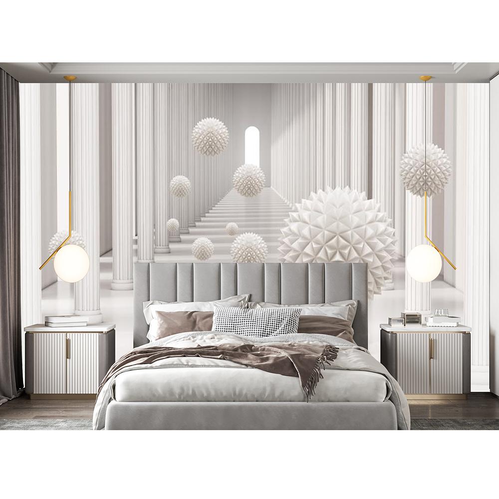 Tapet Abstract 3D Sferă Spațială Pictură Murală de Perete Hotel Canapea Perete de Fundal Tapet 3D