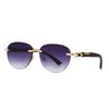 Metal Round Sunglasses Retro European American Star Trendy Street Style Fashion Sunglasses 3073