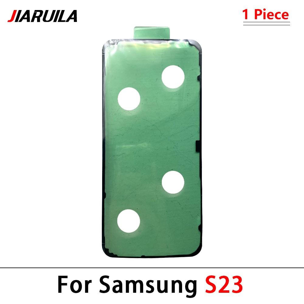 

Клейкая наклейка на заднюю крышку для Samsung S20 S21 S22 S23 S24 Plus Ultra, водонепроницаемая наклейка на заднюю крышку S23