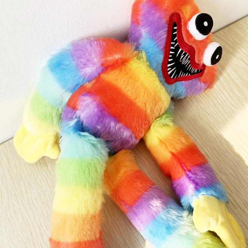 Poppy Playtime Huggy Wuggy Plüschpuppe Wurstmonster Gruselig Lustiges Plüschtier für Kinder Fans Geschenke
