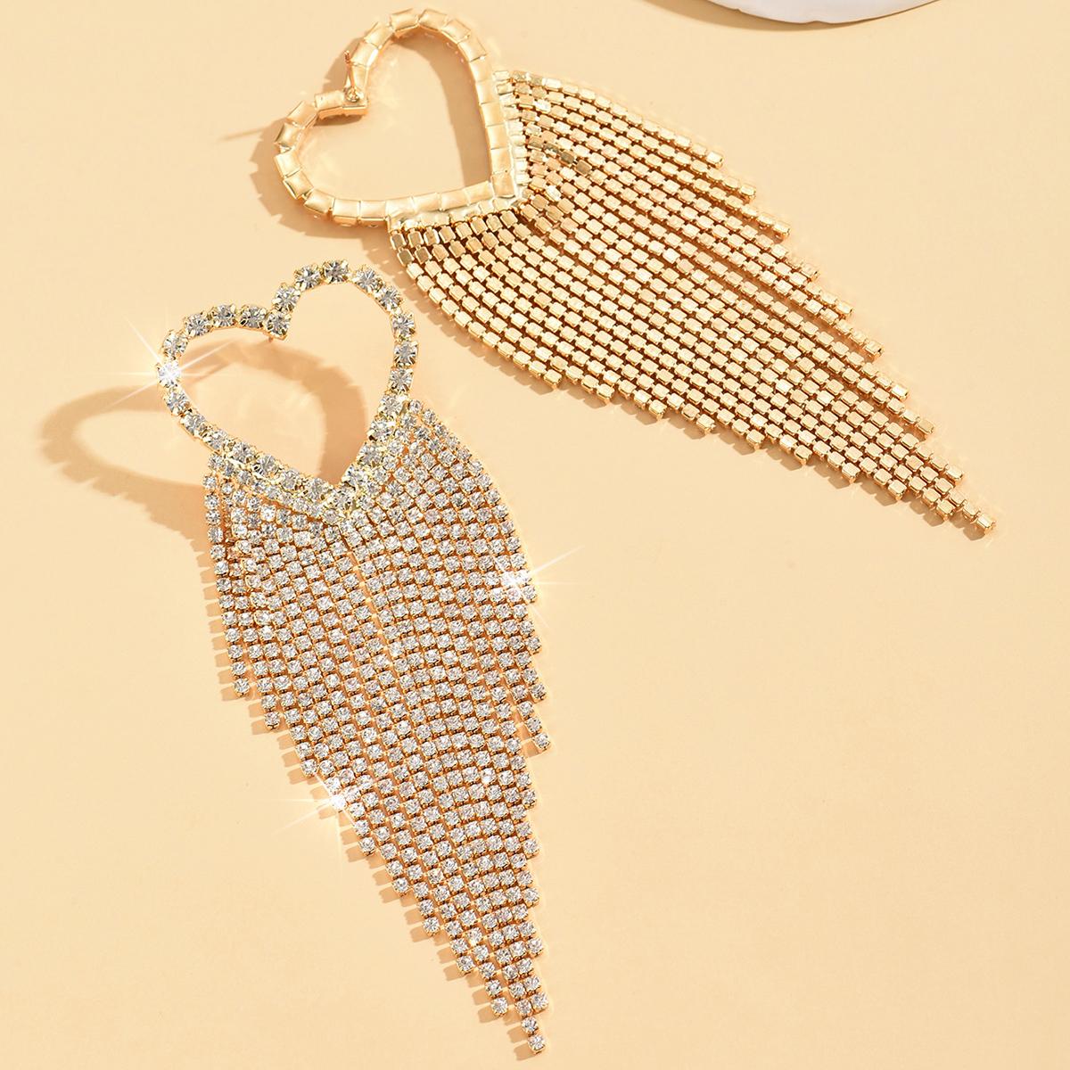 

2 шт. Женские модные серьги-кисточки с надписью Love, циркониевые аксессуары, подходят для свиданий, вечеринок, фестивалей, подарки