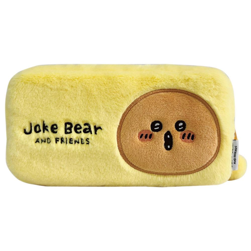 Bear Printed Joke Plush Pencil Case Anime Peripheral Cartoon Cute Bag Storage