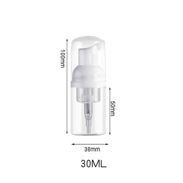 2Pcs 30ml 50ml 60ml Plastic Foam Pump Bottle Empty Face Eyelashes Cosmetic Bottle Cleaner Soap Dispenser Foam Bottle