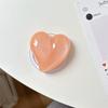 Glitter Solid Color Love Mobile Phone Airbag Bracket Magnetic Suction Retractable Lazy Support Frame Desktop Women'S Model