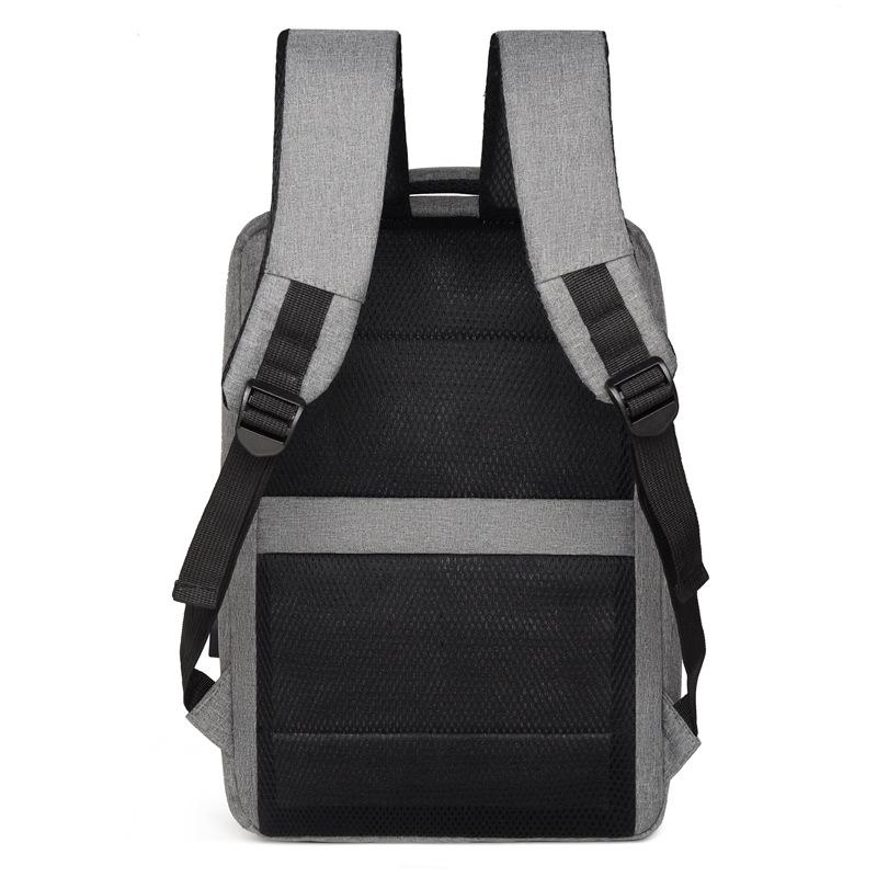 Double shoulder computer bag simple multi-function usb charging backpack business large capacity men's high-end schoolbag middle school student