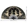 Handheld Kung Fu Fan 33cm 13in Folding Hand Fan Chinese Style Large Hand Fan  Decoration